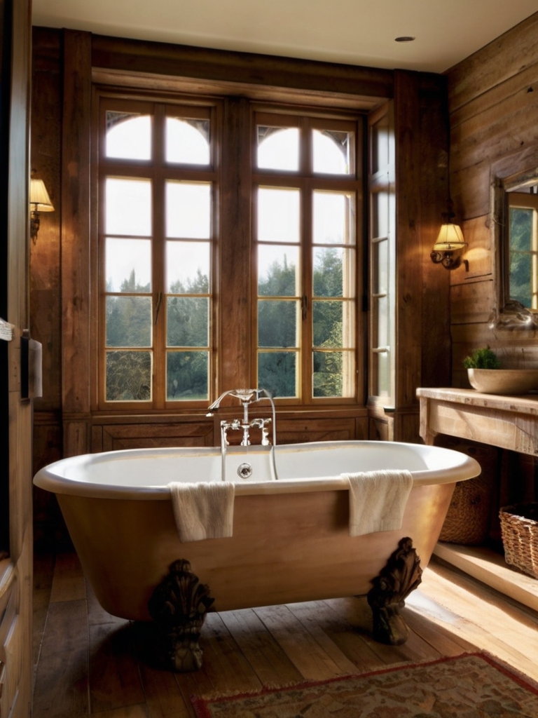 Rustic Elegance in French Country Bathrooms