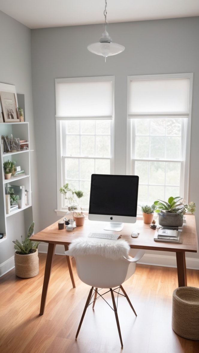 Painting contractor, Home office renovation, Interior design services, Office color scheme, Professional painter