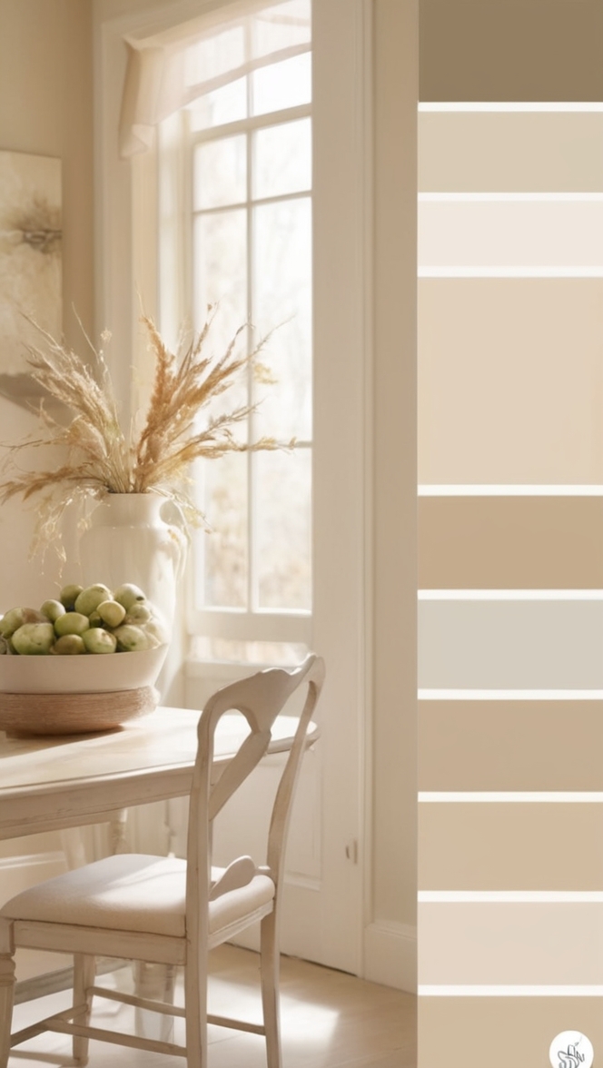 beige home decor, neutral color scheme, interior design color schemes, contemporary beige, classic beige palette