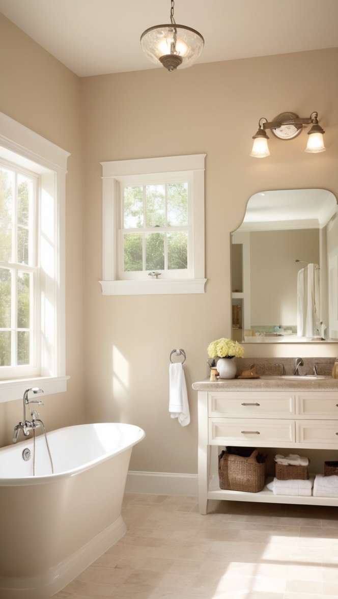 beige bathroom tiles, bathroom floor tiles, beige wall tiles, bathroom tile designs, beige mosaic tiles