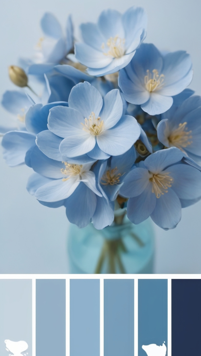 navy blue, cobalt blue, royal blue, sky blue, sapphire blue