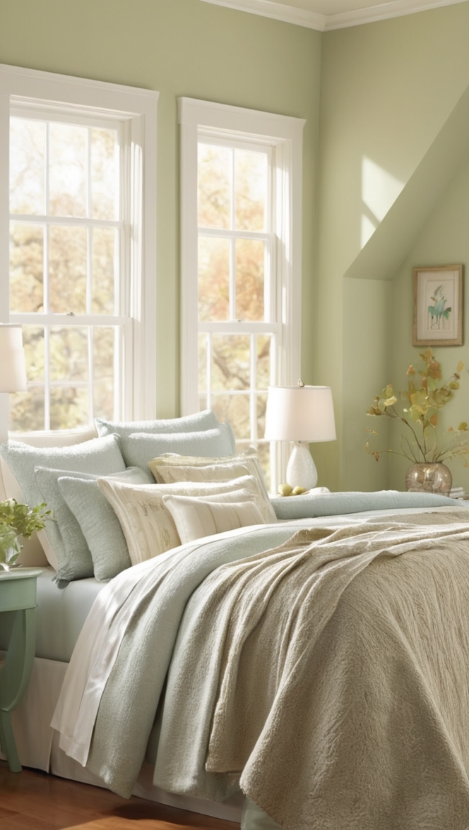 bedroom color ideas, bedroom paint schemes, relaxing bedroom colors, soothing bedroom paint, tranquil bedroom colors