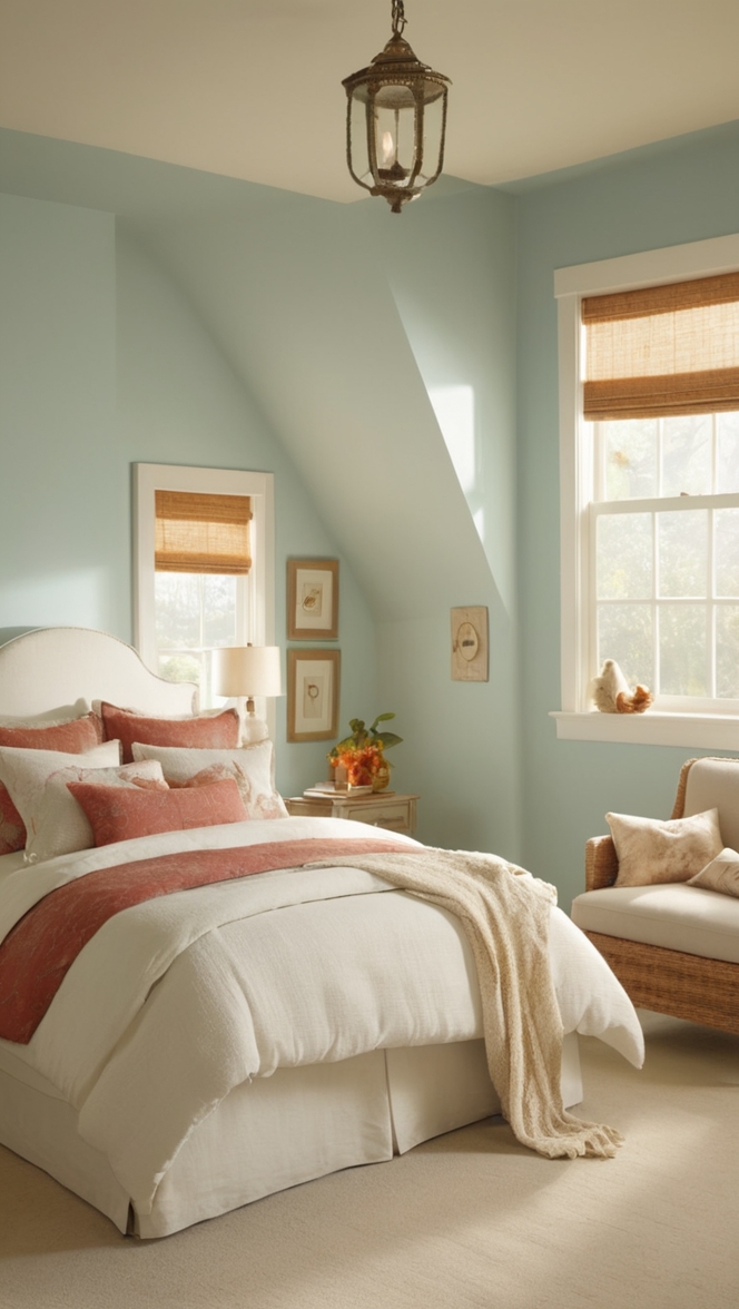 bedroom color ideas, bedroom paint schemes, relaxing bedroom colors, soothing bedroom paint, tranquil bedroom colors