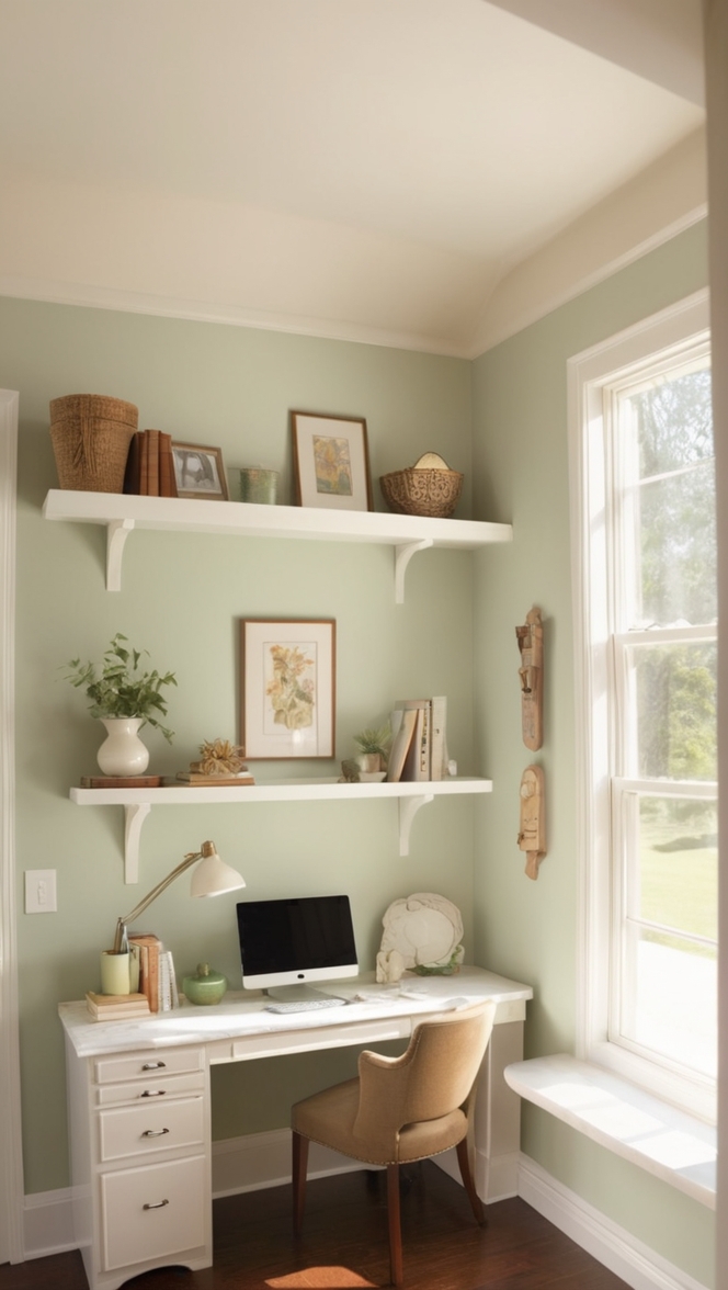 cozy home office decor, productive workspace ideas, home office organization, work from home setup, comfortable office furniture