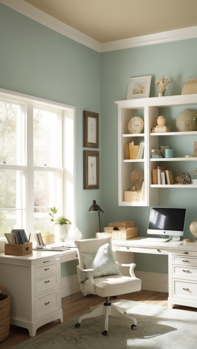 dream office design, best home office setup, cozy office decor, work from home space, minimalist home office