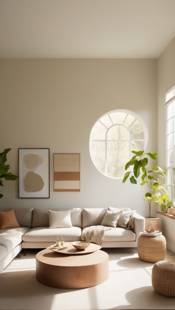 minimalist home decor, modern Scandinavian design, sustainable furniture, natural materials, eco-friendly living