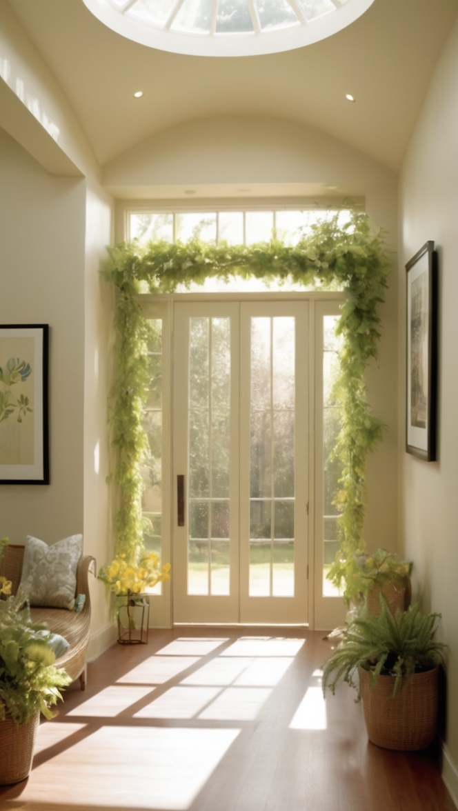 garden decor, landscaping ideas, front yard design, outdoor statue, porch renovation