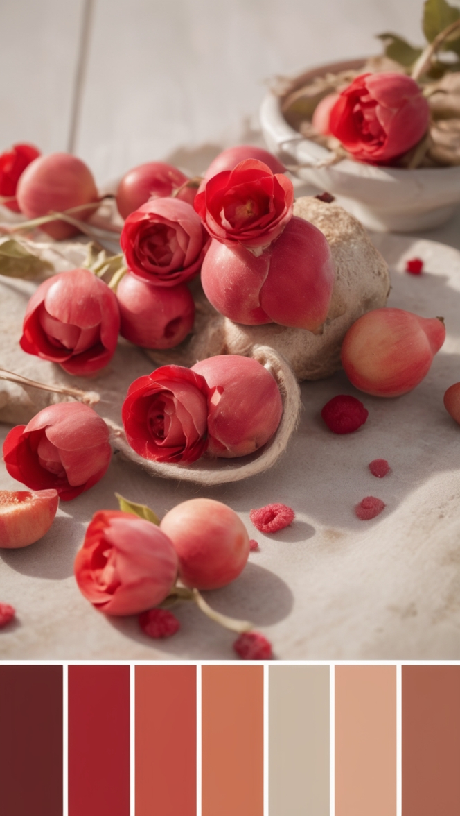 red paint color, red color swatches, red color scheme, red color wall paint, red color combinations