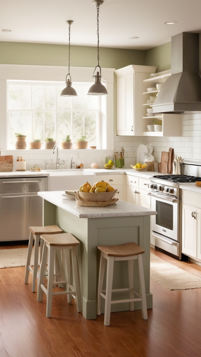 farmhouse kitchen design, country style kitchen, rustic kitchen decor, vintage kitchen ideas, cozy kitchen interior