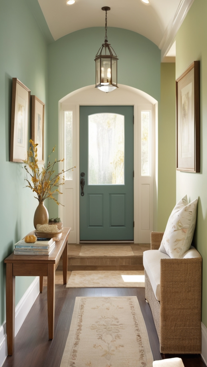 home decor ideas, modern entryway design, small foyer decor, entryway furniture, elegant entryway decor