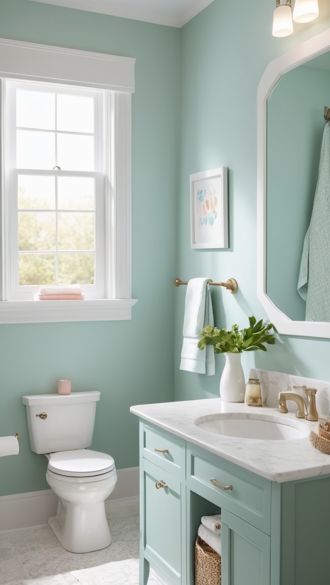 bathroom renovation, kids-friendly design, child-friendly bathroom, bathroom updates, modern small bathroom