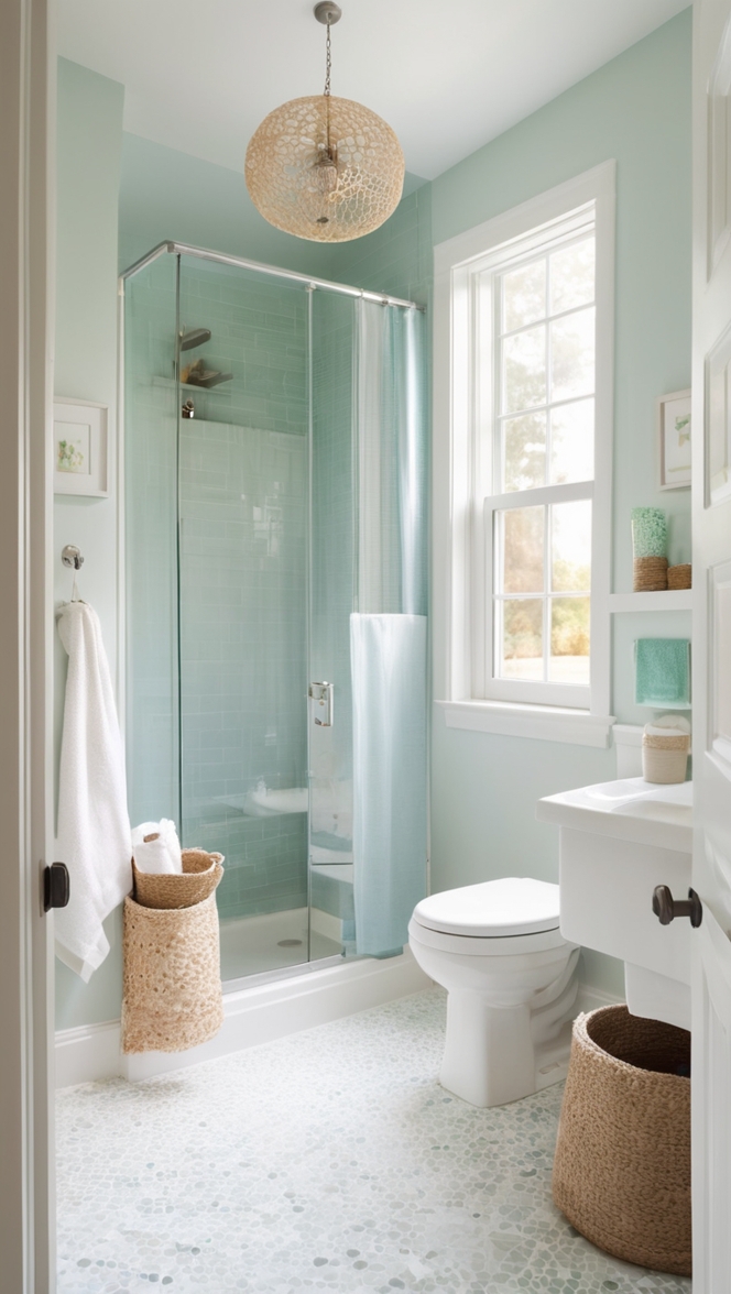 bathroom renovation, kids-friendly design, child-friendly bathroom, bathroom updates, modern small bathroom