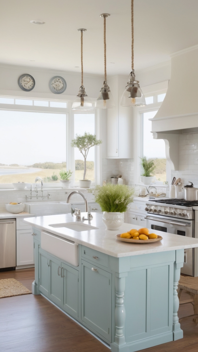 farmhouse kitchen design, coastal kitchen remodel, rustic farmhouse decor, beach house kitchen, modern farmhouse style