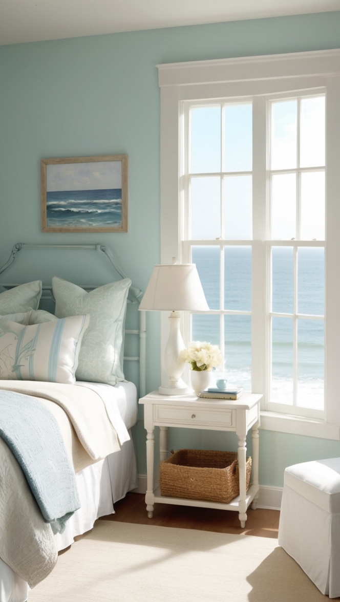 coastal bedroom decor, coastal bedroom furniture, coastal bedroom ideas, beachy bedroom, nautical bedroom