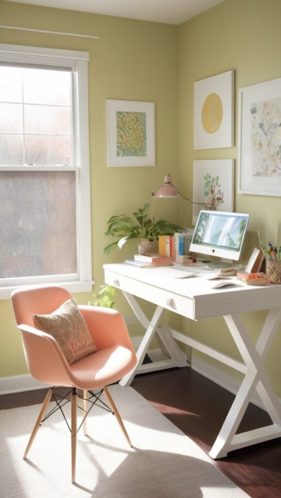 How can I make my home office color scheme cozy? ? - HappyInteriorTime ...