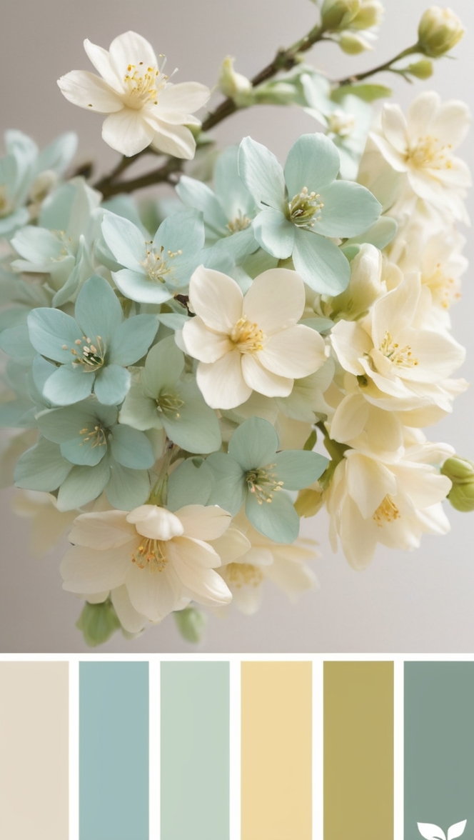spring color trends, pastel fashion, light and airy colors, soft color palette, pastel color scheme
