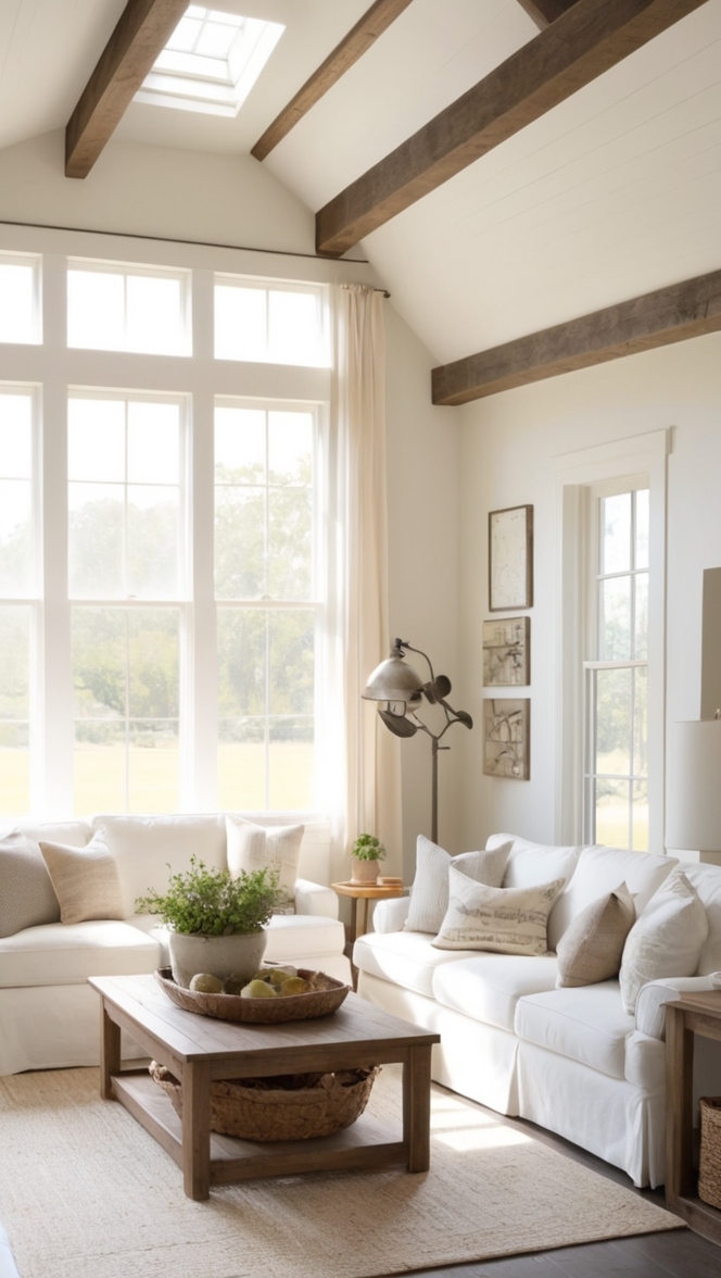 rustic farmhouse decor, modern farmhouse style, minimalist home design, cozy farmhouse living, farmhouse chic aesthetics