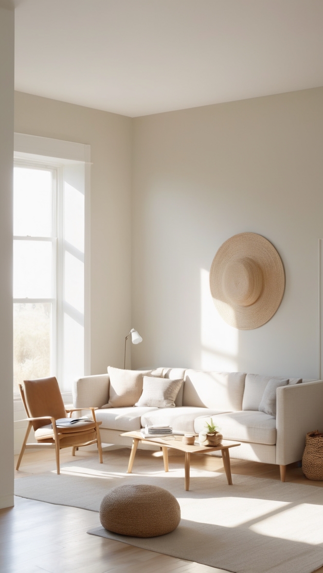 minimalist home decor, modern living room ideas, contemporary interior design, simple furniture, elegant home furnishings