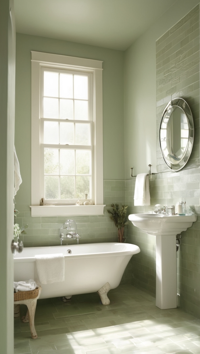 sage green bathroom tiles, green subway tile bathroom, sage green wall tiles, green bathroom wall tiles, sage green mosaic tiles