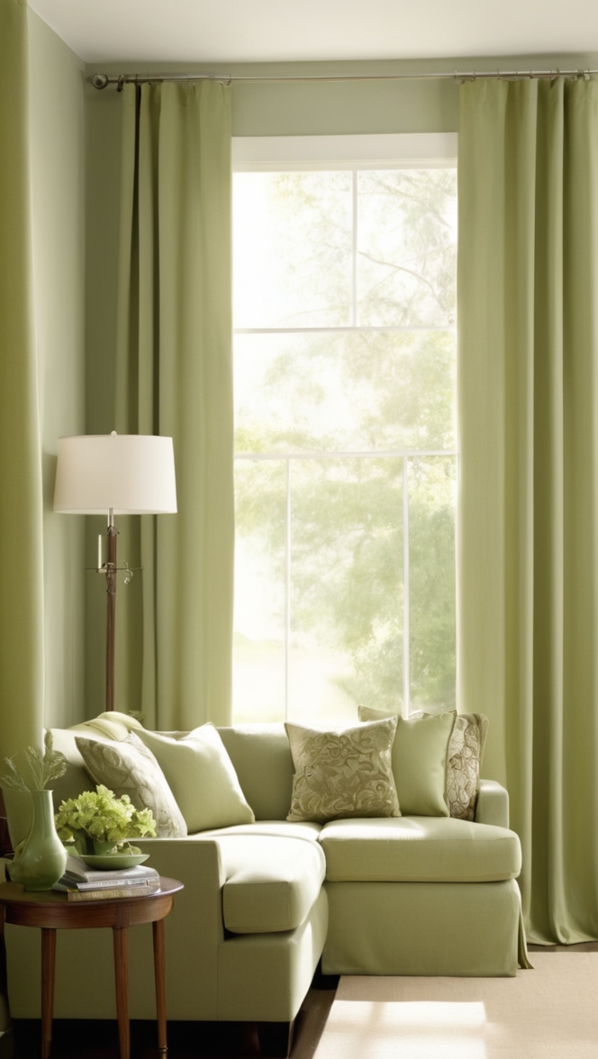 sage green drapes, sage green curtain panels, sage green window treatments, sage green blackout curtains, sage green fabric curtains
