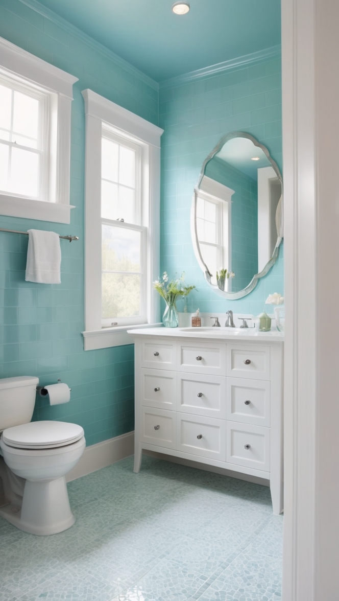 turquoise glass mosaic tiles, turquoise subway tiles, turquoise ceramic tiles, turquoise pebble tiles, turquoise porcelain tiles