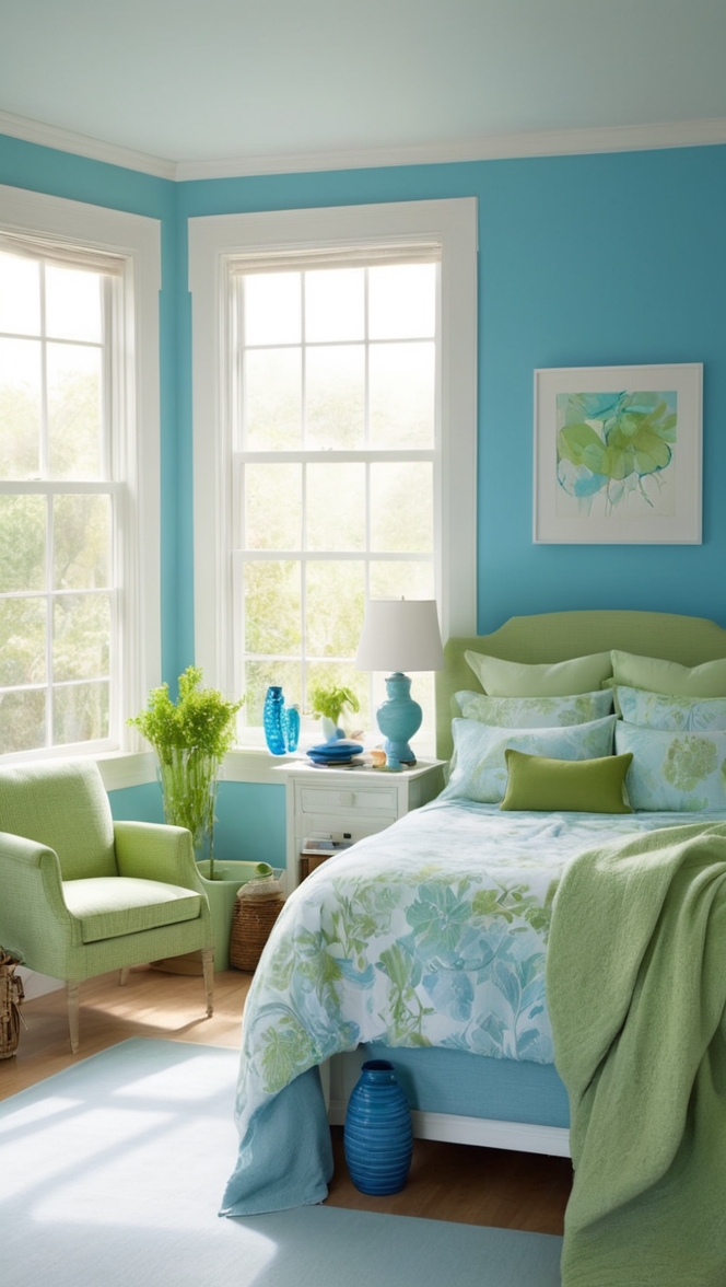 blue green bedroom decor, navy blue green bedroom, blue green bedroom ideas, turquoise green bedroom, teal blue green bedroom