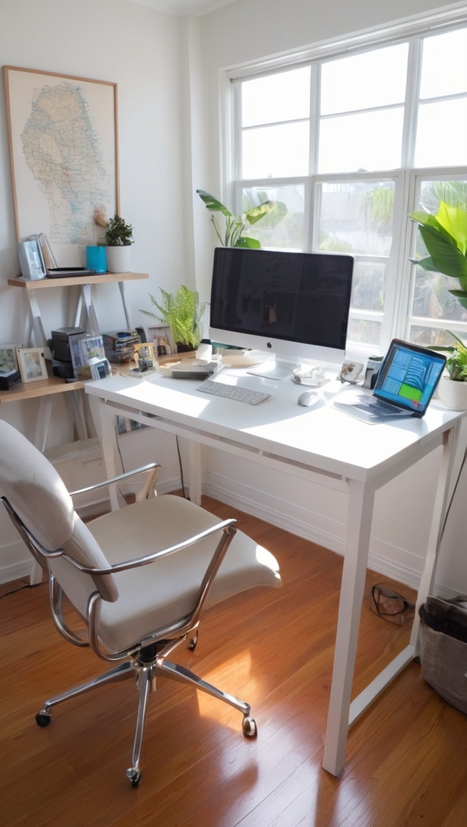 day trading workstation, home trading setup, day trading station, home office trading desk, day trading computer-setup
