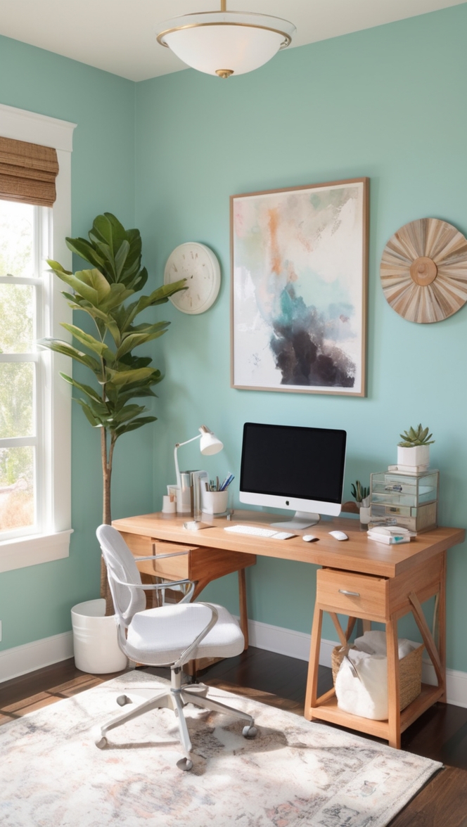 home office organization, workspace ergonomics, dual desk setup, home office furniture, remote work station