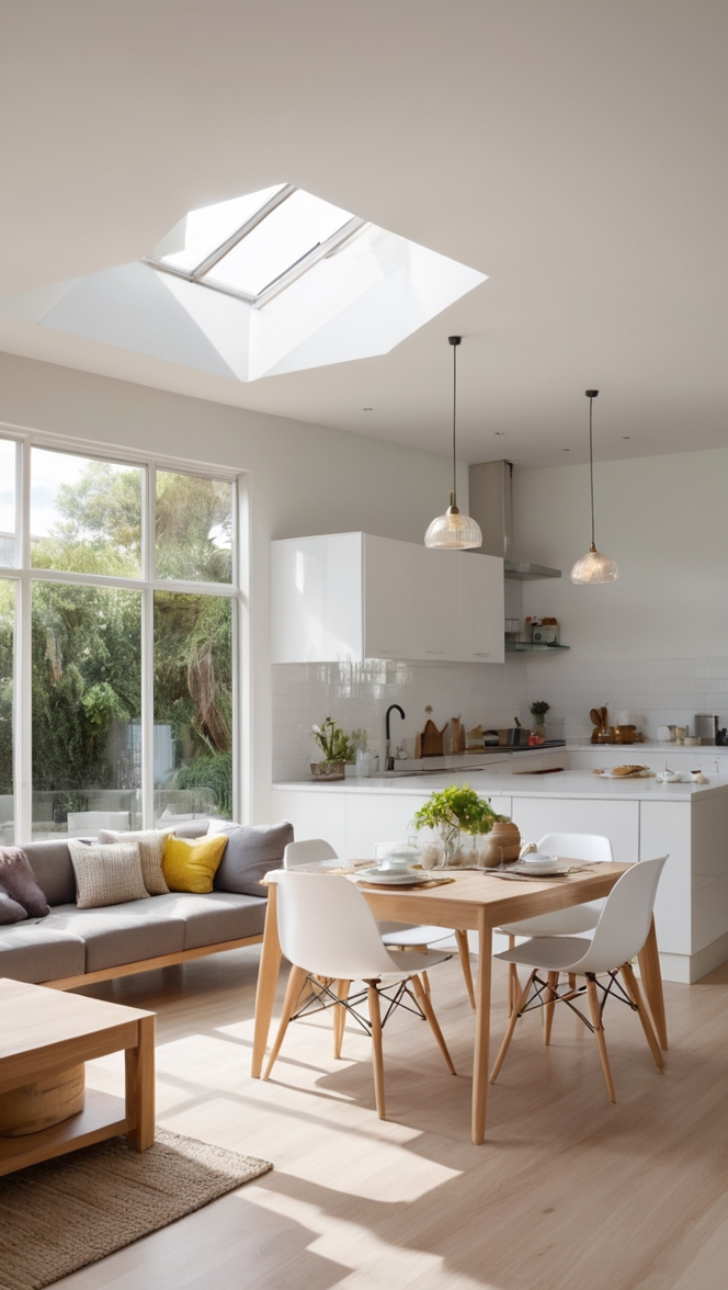 kitchen renovation, living room design, open layout, home renovation, interior design