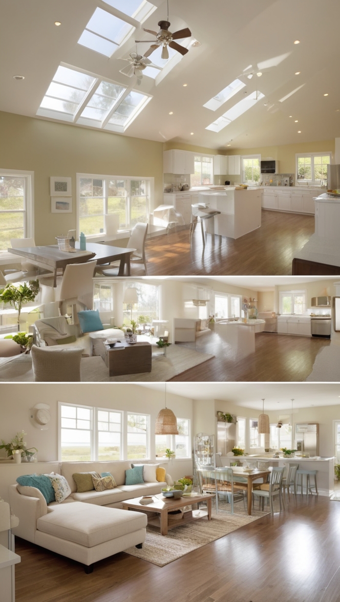 open concept living room, modern kitchen design, spacious kitchen layout, contemporary living space, interior design ideas