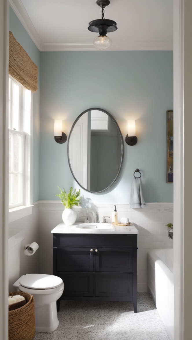 black and white bathroom design, small bathroom renovation ideas, black and white tile bathroom, small bathroom makeover, monochrome bathroom design