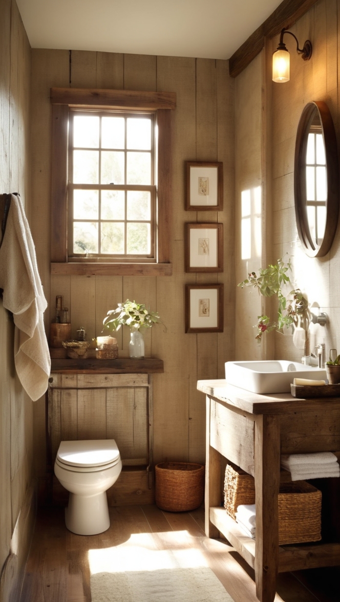 small bathroom renovation ideas, rustic bathroom designs, small bathroom remodel, farmhouse bathroom decor, modern vintage bathroom