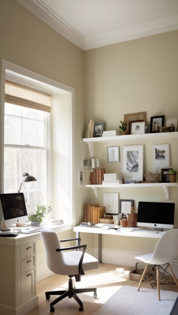 How can I design a stylish small home office for men ...