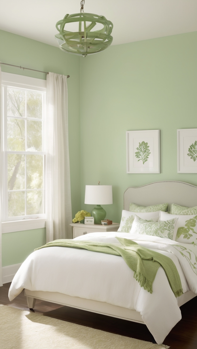 green and white bedding, white and green duvet cover, green and white bedroom decor, white and green bedroom ideas, green and white bedroom set