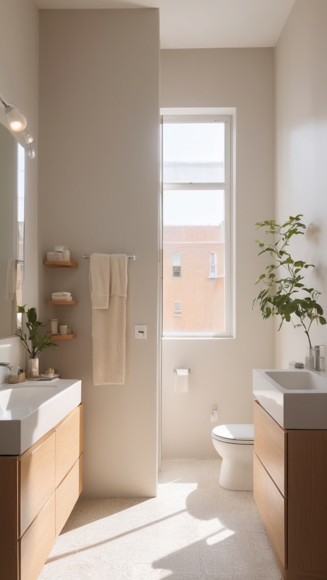 luxury apartment design, bathroom renovation ideas, modern bathroom decor, high-end bathroom fixtures, designer apartment bathrooms