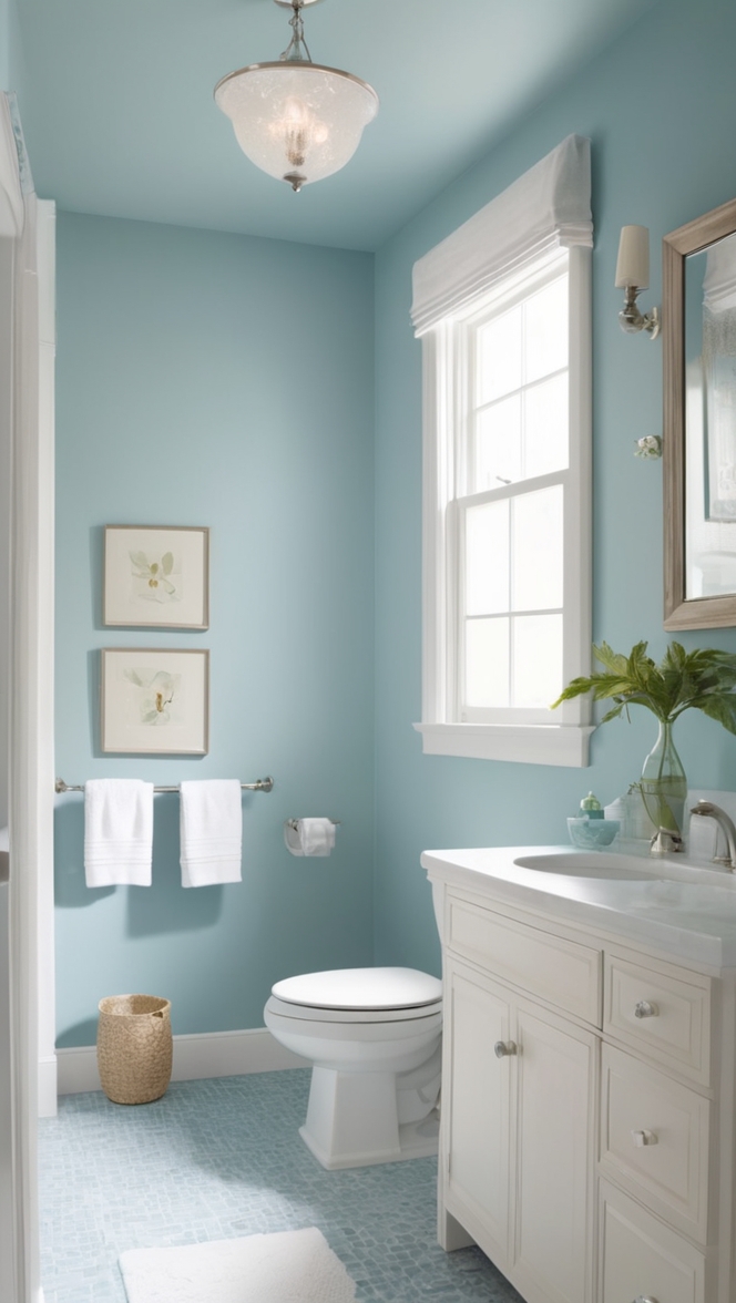 blue bathroom decor, bathroom renovation ideas, navy blue bathroom, modern bathroom design, luxury bathroom makeover