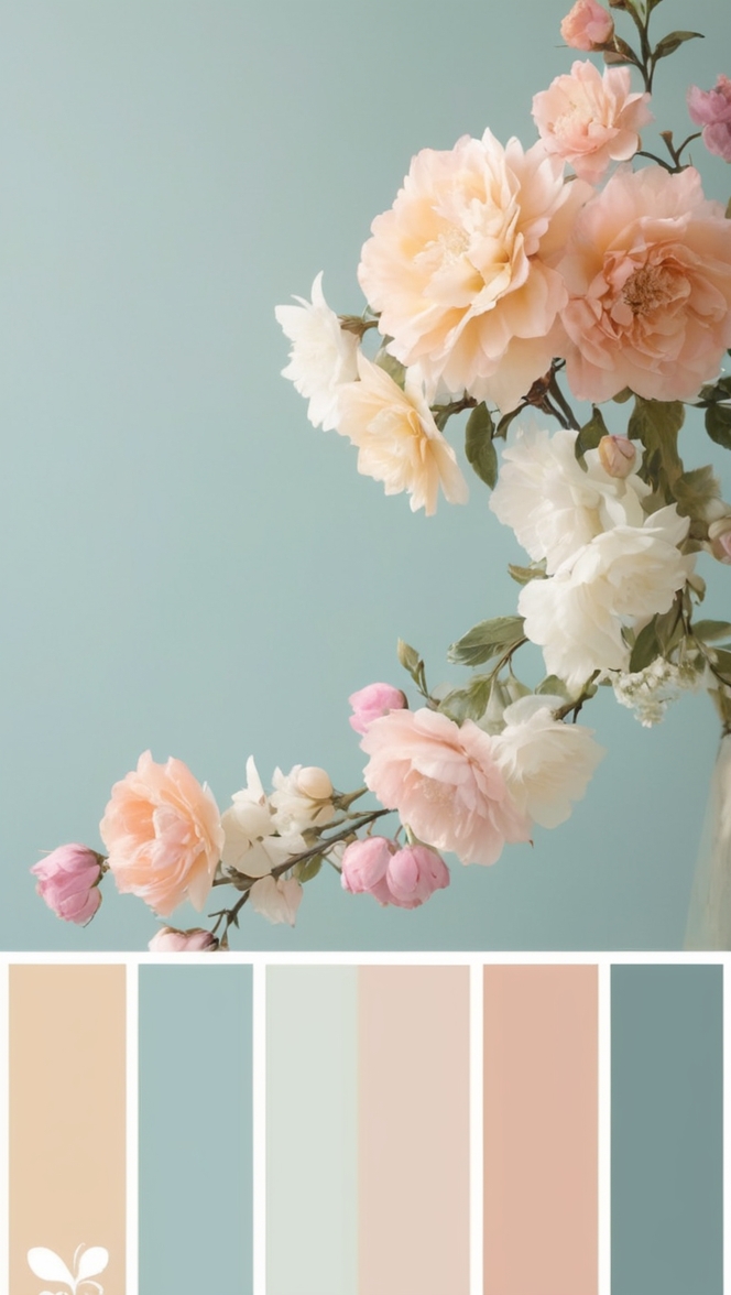 pastel color scheme, pastel color combinations, pastel color palette, pastel color trends, pastel color swatches