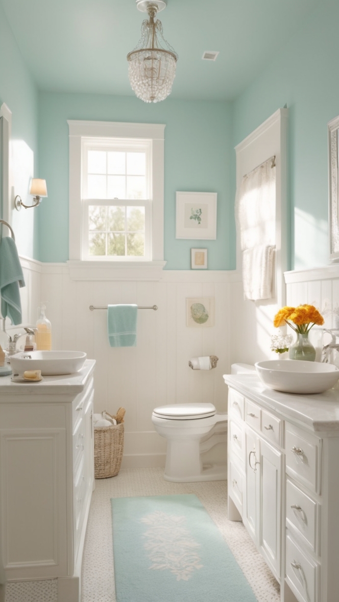 bathroom decor ideas, bathroom design inspiration, chic bathroom design, modern bathroom accessories, stylish bathroom decorations