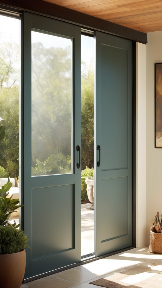 sliding door hardware, exterior sliding door, patio sliding door, modern sliding door, sliding door track