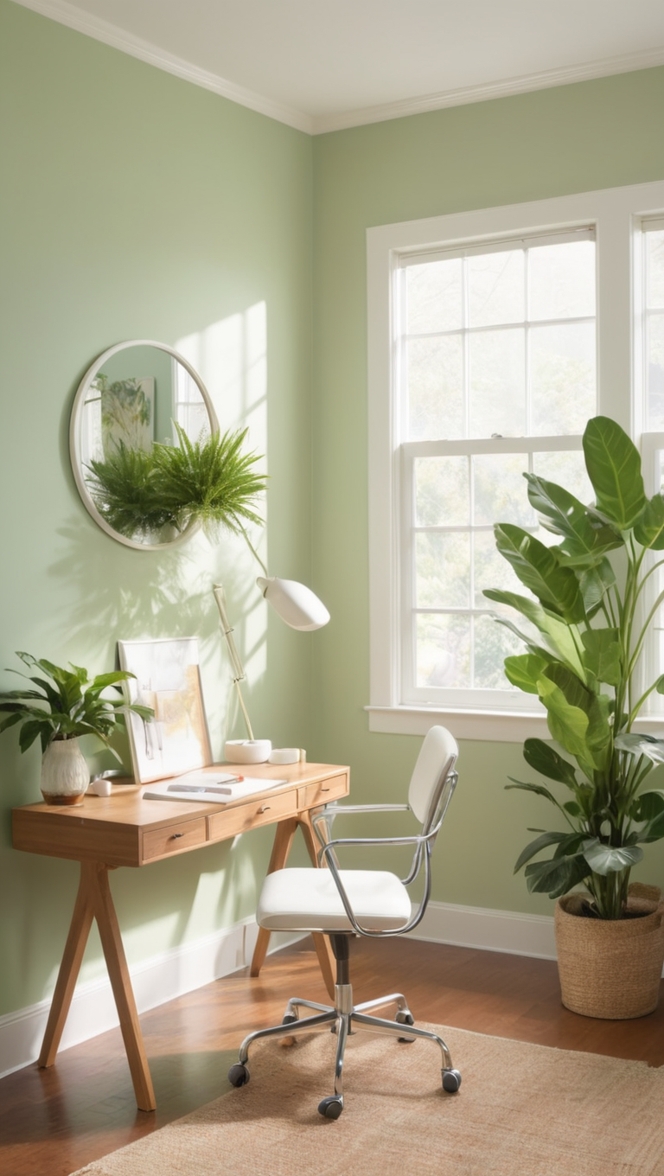 plant decor, home office ideas, office aesthetic, desk plants, indoor plants