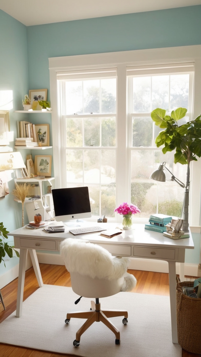 small office design ideas, home office furniture, workspace inspiration, small space office, work from home setup