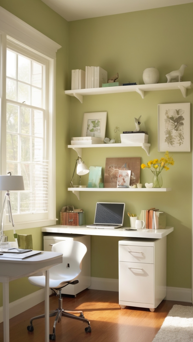 home office setup, work from home, ergonomic office furniture, small office space design, office organization