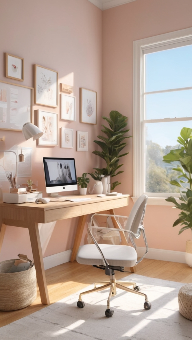 work from home, home office decor, home office setup, remote work, virtual office