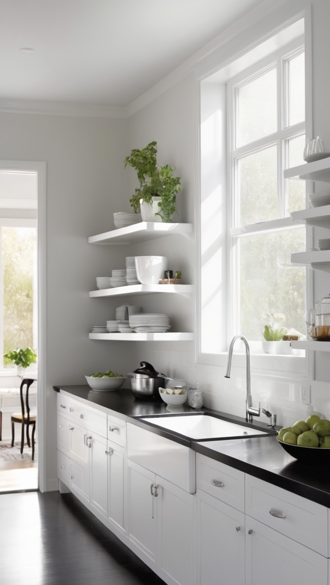 black and white kitchen design, modern black and white kitchen, black white kitchen decor, black and white kitchen ideas, black and white kitchen cabinets