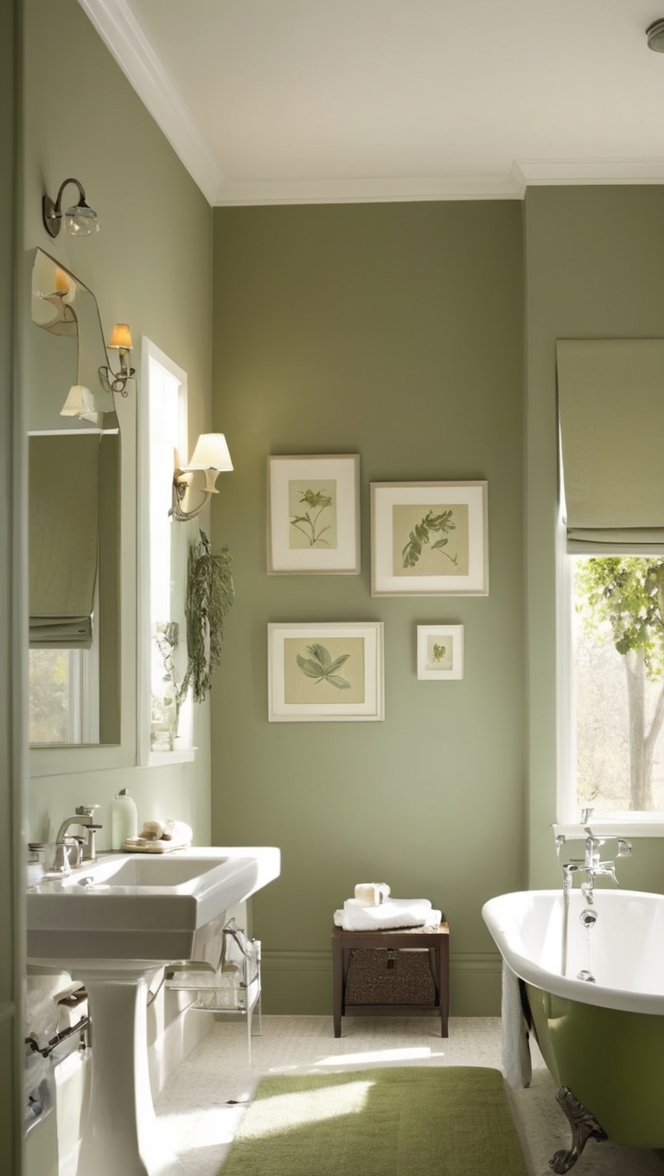 dark green bathroom decor, sage green bath towels, emerald green bathroom accessories, forest green shower curtain, hunter green bath rug