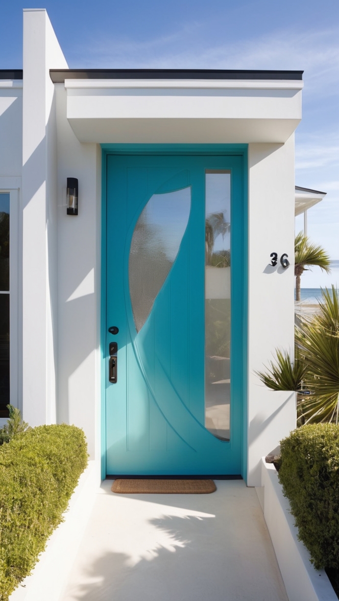 modern front door, beach house entrance, contemporary entryway design, luxury home doorway, sleek exterior door