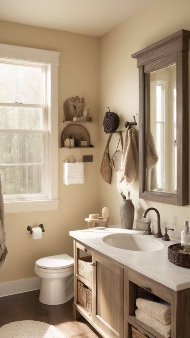 rustic vanity table, farmhouse bathroom vanity, rustic bathroom cabinet, vintage vanity mirror, reclaimed wood bathroom vanity