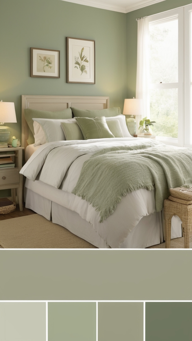 sage green paint, best sage green paint, sage green paint colors, sage green bedroom ideas, sage green wall paint
