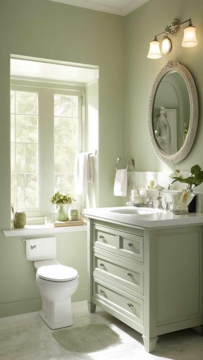 sage green bathroom vanity, sage green double vanity, sage green vanity unit, sage green vanity cabinet, sage green vanity top