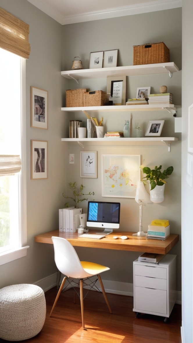 small office design, office organization, home office decor, workspace ideas, productivity at work